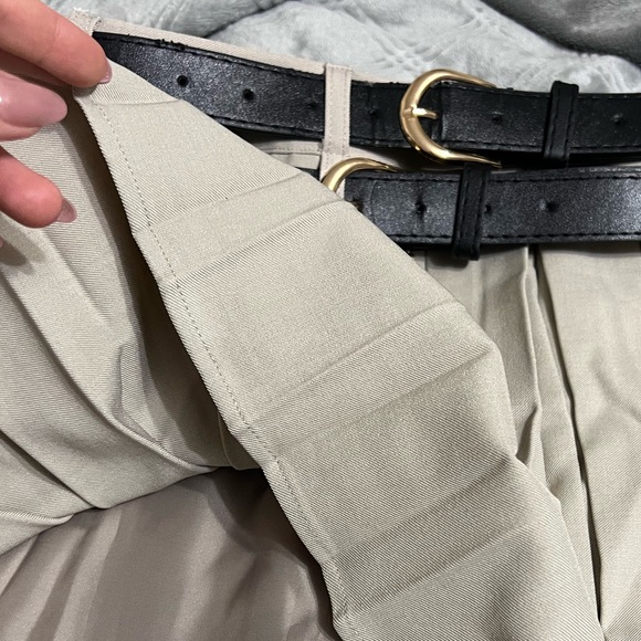 Double belt mini skirt - Picture 5 of 8